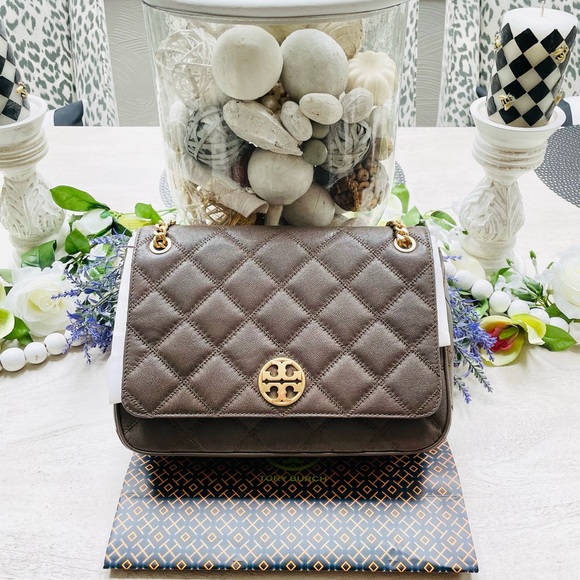 Tory Burch Willa Handbag🧡NWT🧡 - Picture 6 of 15